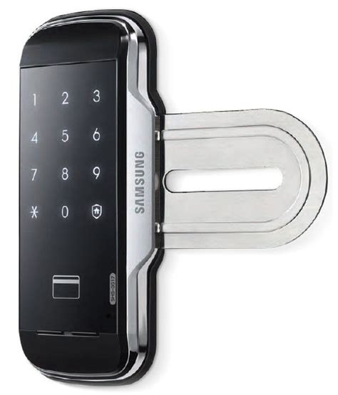 Samsung Glass Based Digital Door Lock With Keypad And Rf Card Shs G517