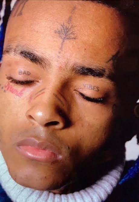 American Rapper Xxxtentacion Jahseh Dwayne Ricardo Onfroy Tattoo Body Tattoo Art