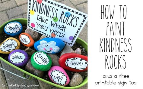Kindness Rocks Explanation Printable
