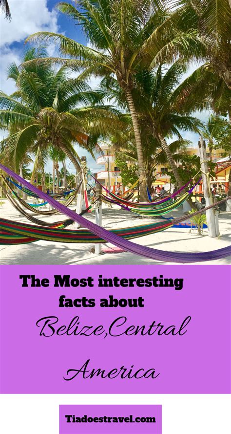 The most interesting facts about Belize that you never knew about! The ...