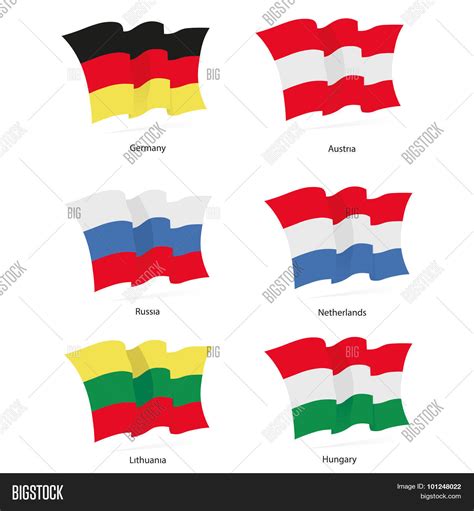 Flags Germany Vector And Photo Free Trial Bigstock