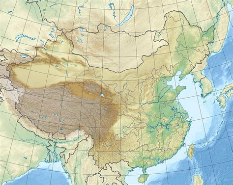 Chinaedcprelieflocationmap • Futuro Del Agua