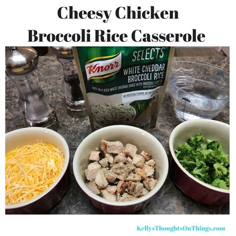 It fills up the sink with dirty dishes, but that is the only draw back. Cheesy Chicken Broccoli Rice Casserole | Recipe | Cooking ...