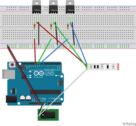 Led Strip Smd 5050 Leds And Multiplexing Arduino Forum