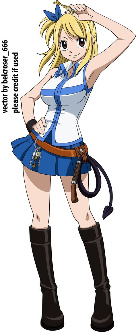 Fairy Tail Lucy Heartfilia Vector Minitokyo