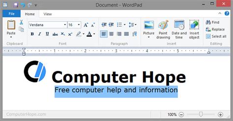 What Is Wordpad