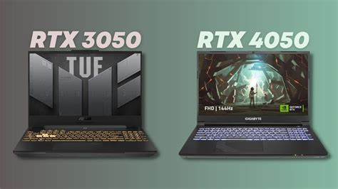 Nvidia Rtx 4050 Vs 3050 Laptop Gpu Comparison
