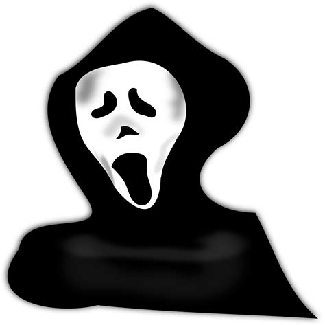 Haunting Halloween Ghost Free Clipart Illustration