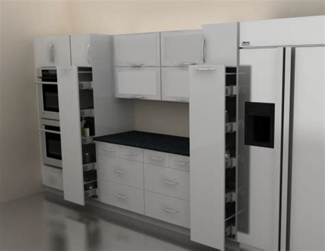 Our pantry storage puts all your kitchen supplies in instant view. Improve your IKEA pantry with pull out door accessories