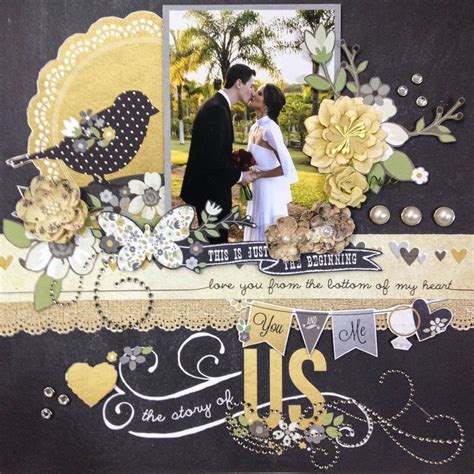 17 Images About Wedding Scrapbooking Layouts On Pinterest Wedding