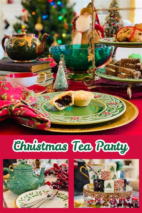 Host A Christmas Tea Party Christmas Tea Party Outdoor Tea Parties