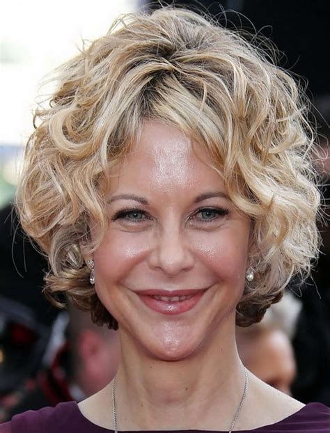 Curly Short Hairstyles For Older Women Over 4050 60