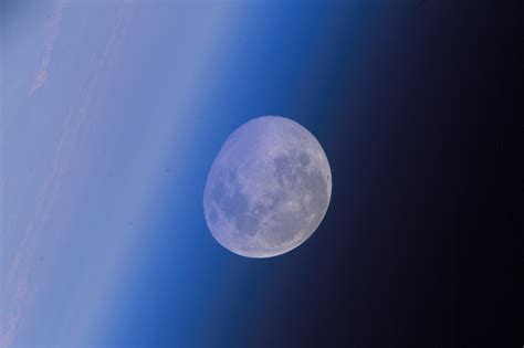 Moon As Seen From Iss Moon Nasa Science