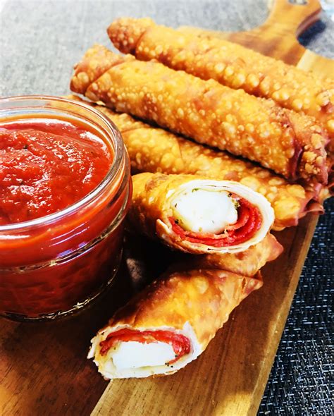 homemade pepperoni pizza rolls cooks well with others