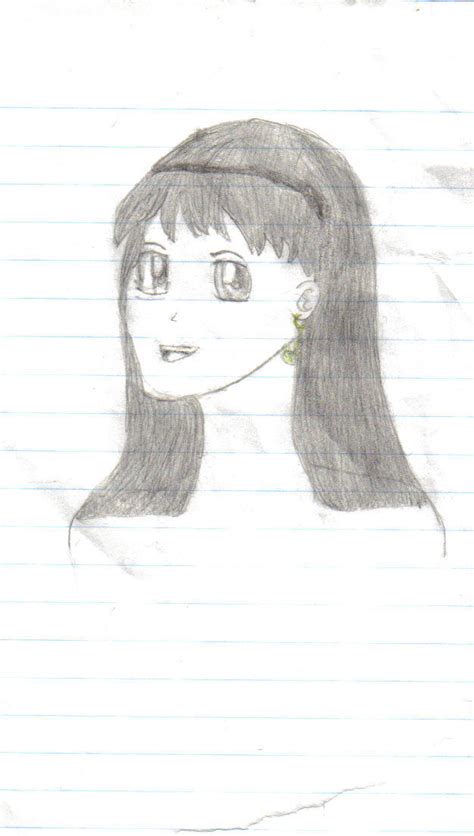 My First Anime Drawing By Fallenangelj7 On Deviantart