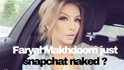 Faryal Makhdoom Snapchat Did Faryal Makhdoom Just Snapchat Naked