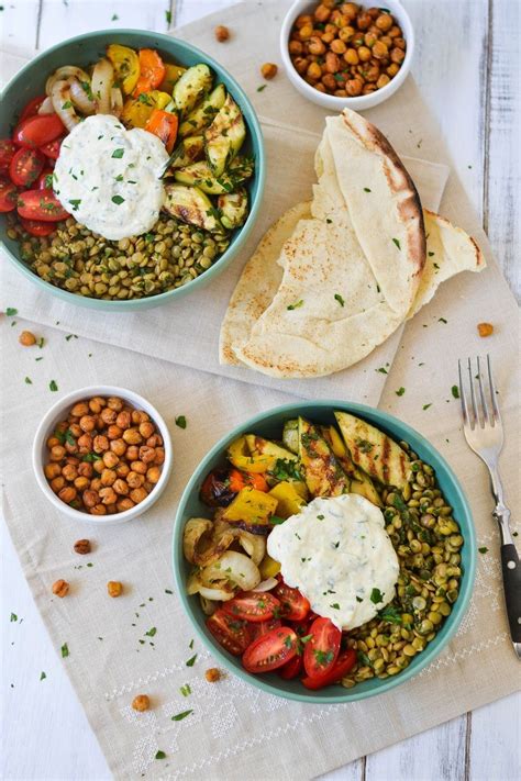Get recipes like jeweled rice salad, easy homemade hummus and baba ganoush (eggplant perfect for your next weekend cooking project or special occasion side dish, this vibrant, fragrant version of persian jeweled rice salad features. Middle Eastern Grilled Vegetable & Lentil Bowl By Apples and Sparkle | Recipe | Grilled ...
