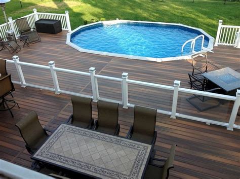 The maximum gap between the decking and the pool coping is. 21+ The Ultimate Guide to Above-Ground Pool Ideas with Picture