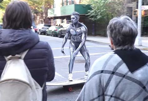 Nycs Sexy Silver Surfer Is The Winner Of Halloween 2016 Watch
