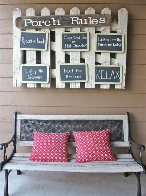 34 Best Porch Wall Decor Ideas And Designs For 2021