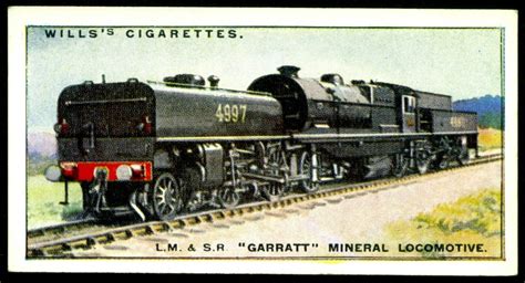 Railway Locomotives Lms Beyer Garratt Willss Cigarettes Flickr