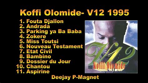 Koffi Olomide V12 1995 Album Rumba Souvenirs Youtube