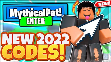 2022 All New Secret Mythical Pet Codes In Roblox Rebirth Champions