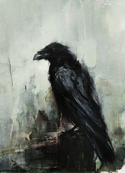 httpsplpinterestcompin crow painting raven art crow art