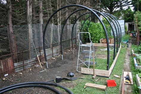 It can be cheaper to buy your own wood and make your own diy greenhouse. How to Build a Garden Greenhouse with Polyethylene Sheets - TheyDesign.net - TheyDesign.net