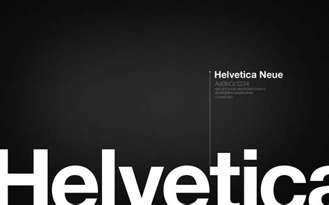 Minimalistic Typography Helvetica Font Typefaces Wallpapers Hd