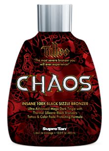 Shop tattoo inks, tattoo pens, and accessories. Supre Tan Tattoo Chaos Sizzle Bronzer | Tanning lotion, Tingle tanning lotion, Lotion