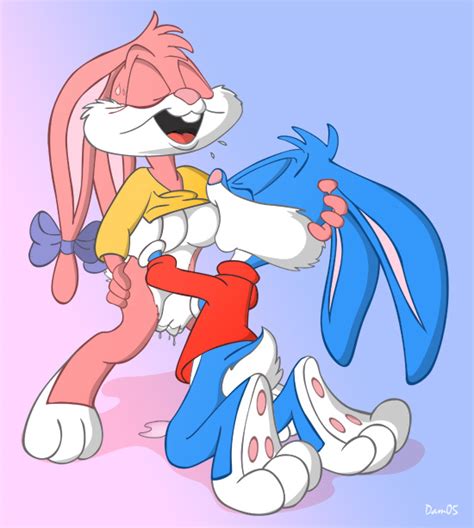Rule 34 Anthro Babs Bunny Buster Bunny Dam Female Fur