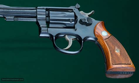 Smith Wesson K 22 Combat Masterpiece Revolver 22 Long Rifle