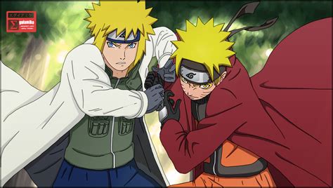 Naruto And Minato Uzumaki Naruto Shippuuden Photo