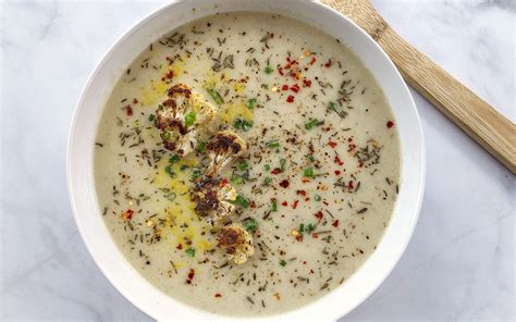 Creamy Vegan Cauliflower Soup Taste Of Home