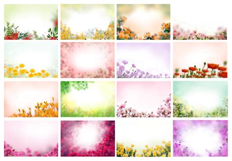 42 Painted Flowers Photo Overlays Photography Overlays Photoshop