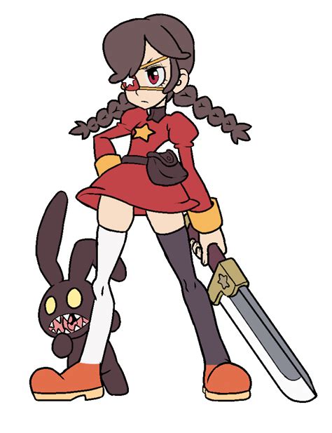 Annie As Megumin From Konosuba With Sagan As Chomusuke And Her Sword
