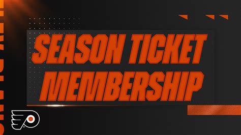 Season Ticket Membership Philadelphia Flyers
