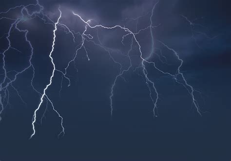 Lightning Thunderstorm Storm Weather Free Stock Photo Public Domain