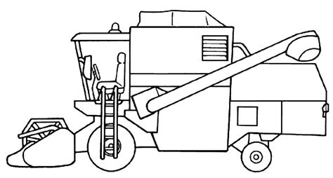 Kombajn Tracteur Kolorowanki Kolorowanka Harvester Traktor Druku Claas