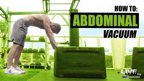 How To Do An Abdominal Vacuum Exercise Demonstration Video And Guide