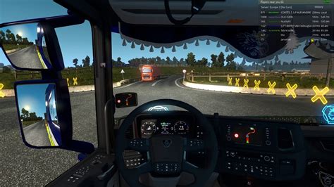 Euro Truck Simulator Ultrapassagem Em Local Indevido Youtube