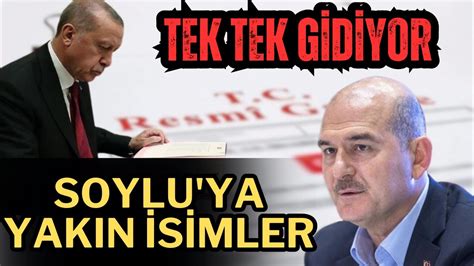 Erdoğan dan Gece Yarısı Flaş Atama Kararı YouTube