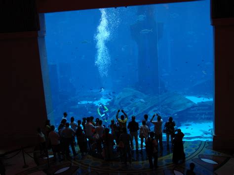Aquarium In Atlantis Hotel Palm Jumeirah Dubai Foto And Bild Asia