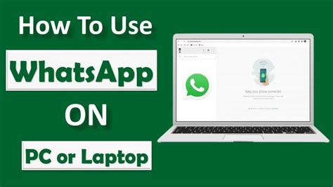 how to use whatsapp on laptop or pc without using phone 2021