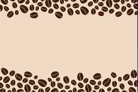 Coffee Beans Background Graphic Patterns ~ Creative Market