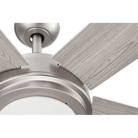 Harbor Breeze Seaholme 52 In Brushed Nickel Indooroutdoor Ceiling Fan