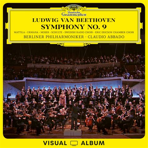 Produktfamilie Beethoven Symphony No 9 Abbado Visual Album