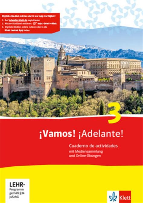 ¡vamos ¡adelante 3 Cuaderno De Actividades Mit Mediensammlung Und