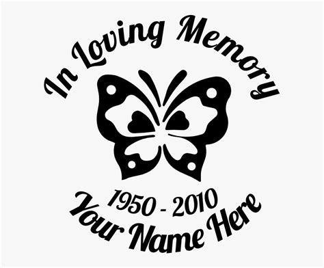 Loving Memory Svg Free , Free Transparent Clipart - ClipartKey